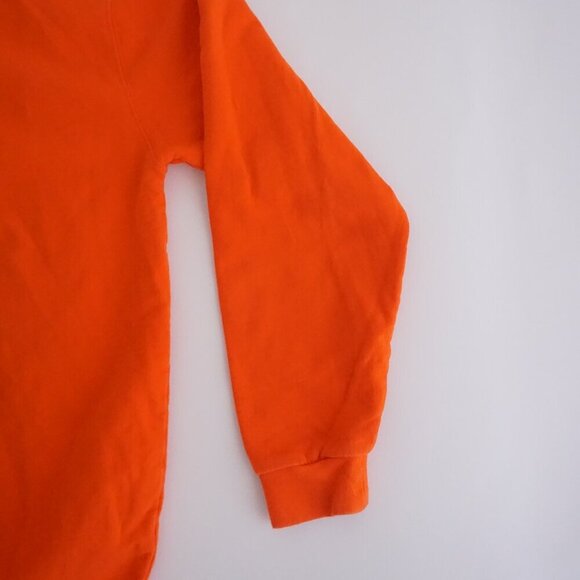 Vintage Endless Designs Orange Embroidered Halloween Haunted Housework Sweater L - Picture 5 of 10